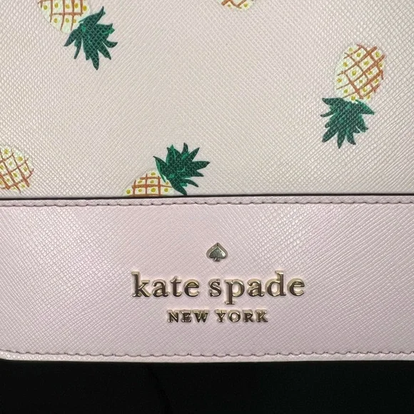 Kate Spade SET Staci Square Pineapple with matching card holder - Picture 6 of 13